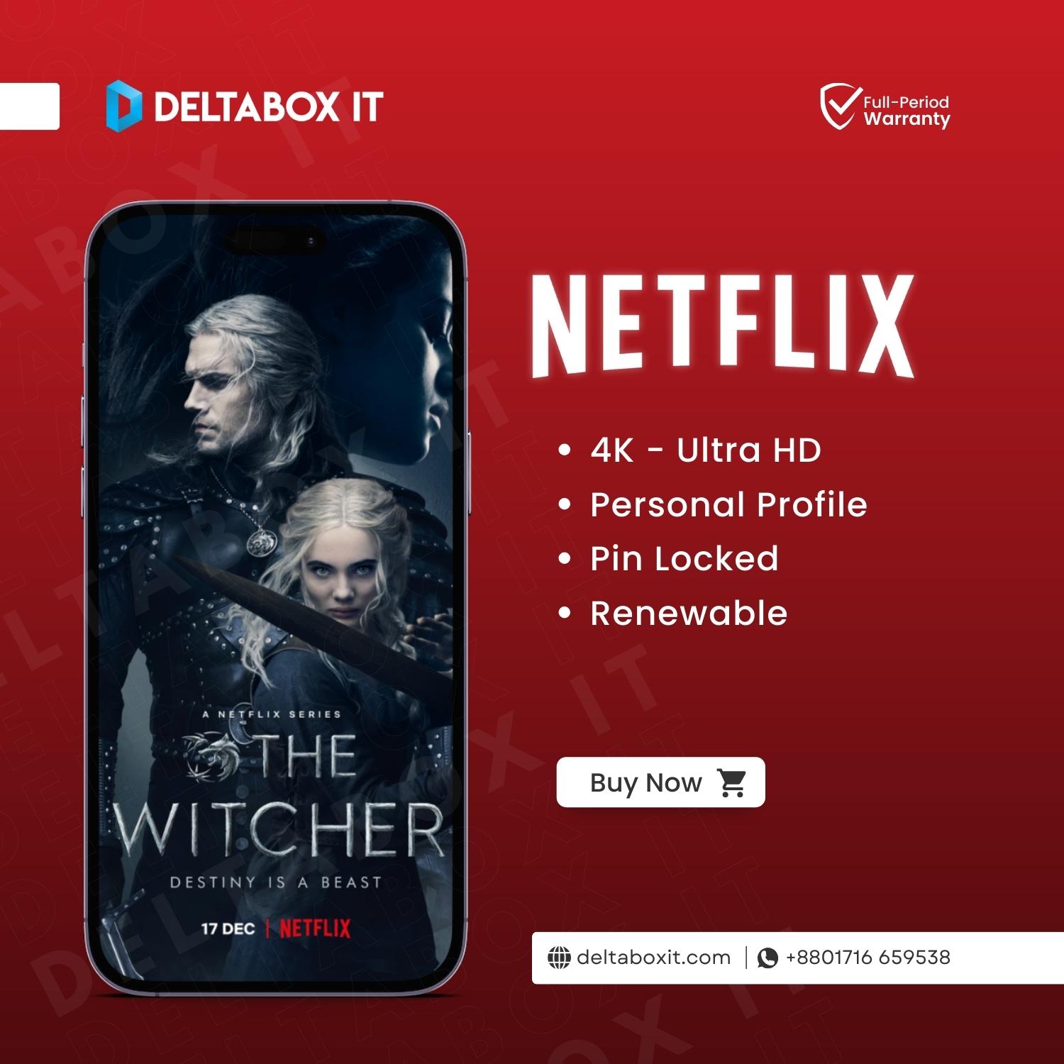Netflix 4K Ultra HD 1Month - Image 2